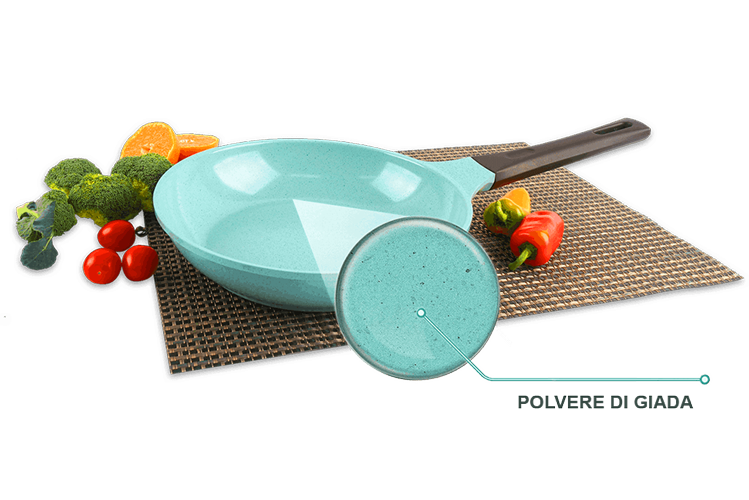 Starlyf Jade Pan | Il set di padelle antiaderenti in alluminio rivestite in ceramica e polvere di giada